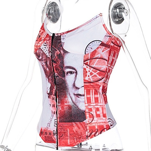 U Neck corset - Picture 8 of 9